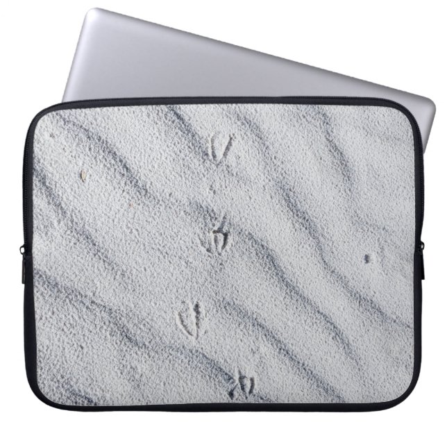 Funda Para Portátil Vista superior de dunas de arena (Frente)