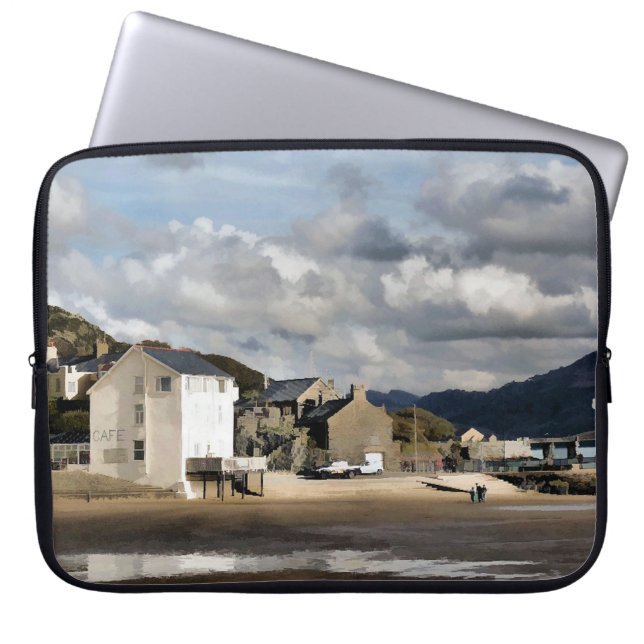 FUNDA PARA PORTÁTIL VISTAS DE GALES (Frente)