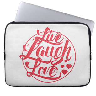 Funda Para Portátil Vive el amor de la risa
