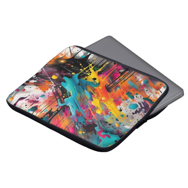 Funda Para Portátil Vivid Chaos Splash Graffiti (Superior anverso)