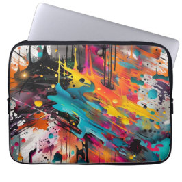 Funda Para Portátil Vivid Chaos Splash Graffiti