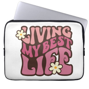Funda Para Portátil Viviendo mi mejor margarita de vida