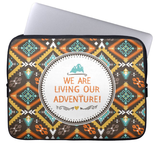 Funda Para Portátil Viviendo nuestra aventura (Frente)