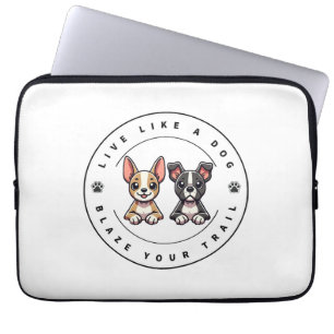 Funda Para Portátil Vivir como un perro desmorona tu camino