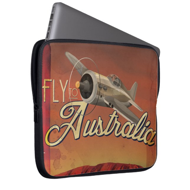Funda Para Portátil Volar A Australia (Anverso derecho)