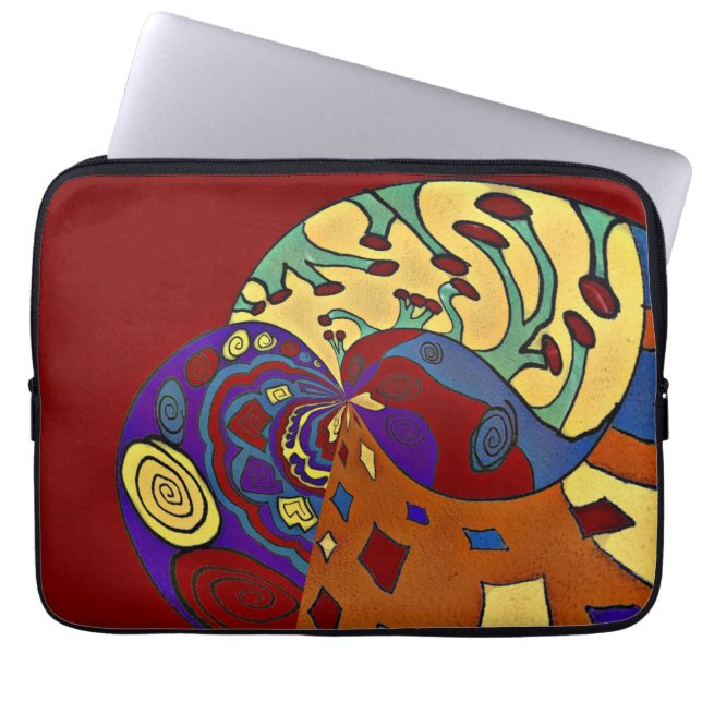 Funda Para Portátil Volar hacia arriba (Frente)