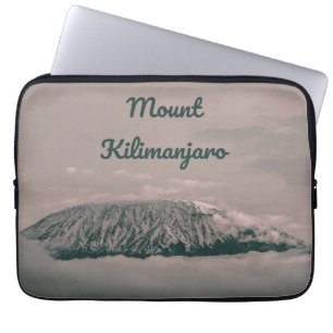 Funda Para Portátil Volcán de nieve Monte Kilimanjaro en Tanzania Áfri