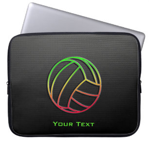 Funda Para Portátil Voleibol colorido