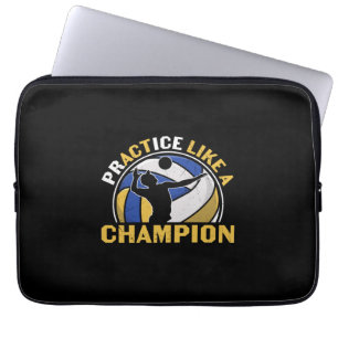 Funda Para Portátil Voleibol   Práctica Como Campeón