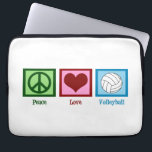 Funda Para Portátil Vóley Cuta<br><div class="desc">Paz Amaba el voleibol. Soy voleibol de corazón.</div>