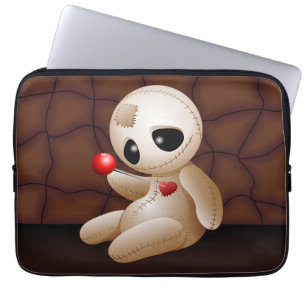 Funda Para Portátil Voodoo Doll Personalizado enamorado