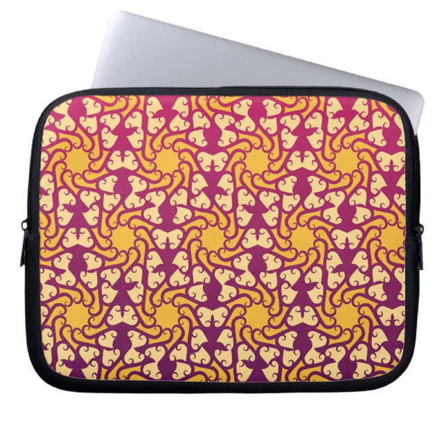 Funda Para Portátil Vórtice Amanecer (Frente)