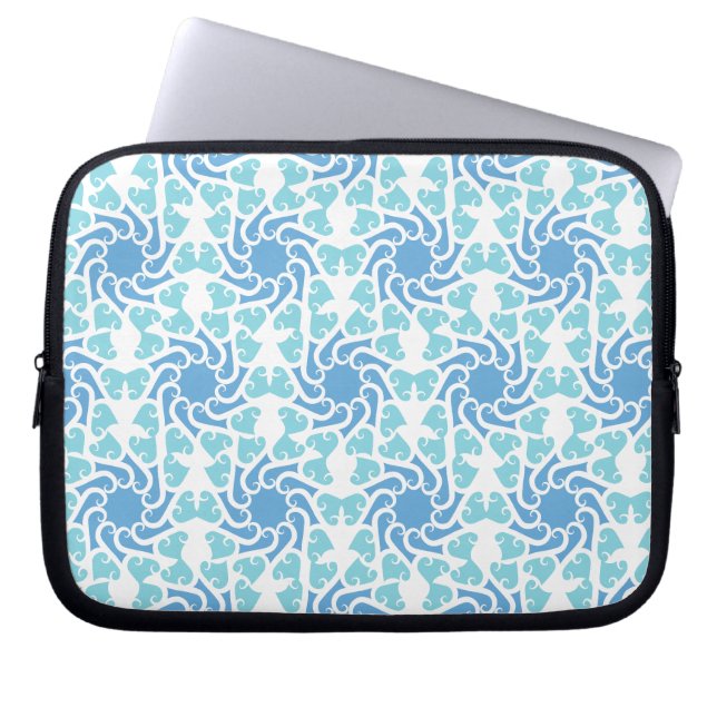 Funda Para Portátil Vórtice Azul (Frente)