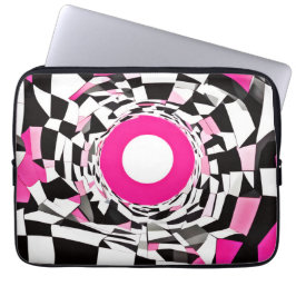 Funda Para Portátil Vórtice rosa: Un descenso controlado