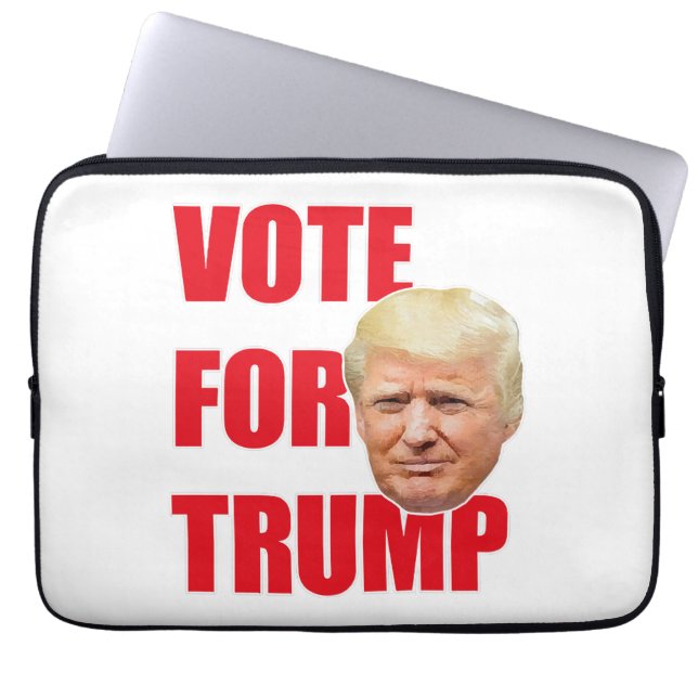 Funda Para Portátil Votar por triunfo (Frente)