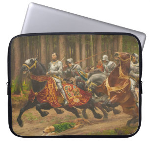 Funda Para Portátil Vuelo de Charles el audaz a caballo
