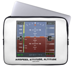 Funda Para Portátil Vuelo electrónico EFIS de la altitud de la actitu