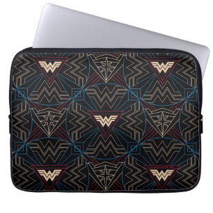 Funda Para Portátil W84   Patrón geométrico circular de la mujer marav