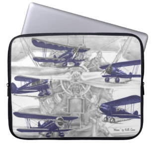 Funda Para Portátil Waco Biplane