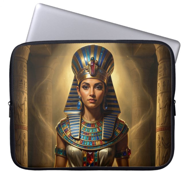 Funda Para Portátil Wadjet – Egyptian Cobra Goddess´2 (Frente)