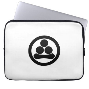 Funda Para Portátil Watanabe estrella en círculo
