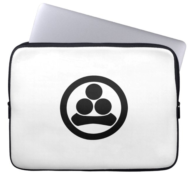 Funda Para Portátil Watanabe estrella en círculo (Frente)