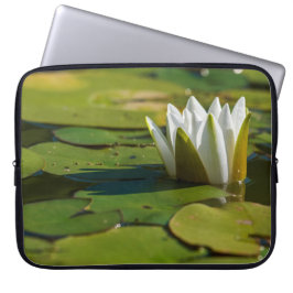 Funda Para Portátil Water Lily Blossom