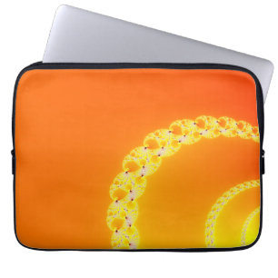 Funda Para Portátil Waves de sonido arte fractal