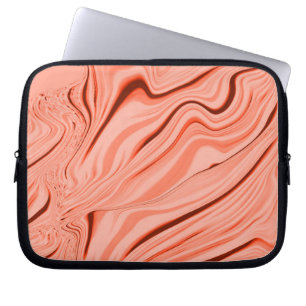 Funda Para Portátil Wavy mix salmon, peach, clear coral and pink