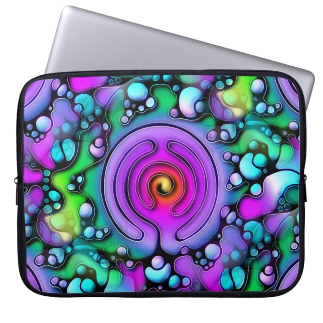 Funda Para Portátil Ways Of Life - Neurographic Art Pattern 2 (Frente)