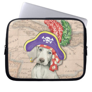 Funda Para Portátil Weimaraner Pirate
