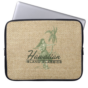 Funda Para Portátil Wetsuit hawaiano del neopreno del chica de