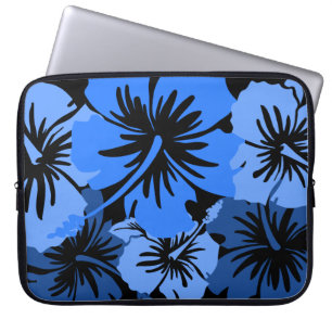 Funda Para Portátil Wetsuit hawaiano del neopreno del hibisco épico
