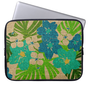 Funda Para Portátil Wetsuit hawaiano del neopreno del jardín de