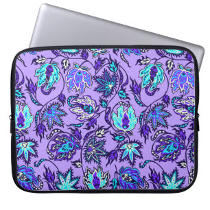 Funda Para Portátil Wetsuit tropical del neopreno del batik del Protea