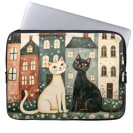 Funda Para Portátil Whimsical Cats 