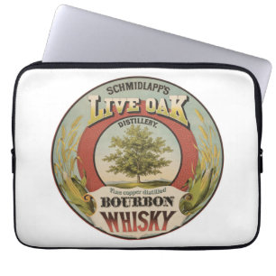 Funda Para Portátil Whisky De Borbón De Cobre Fina.
