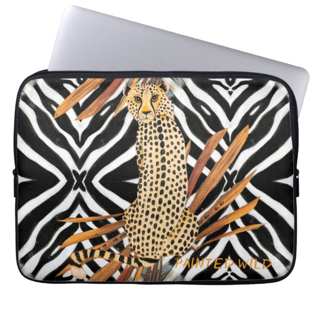 Funda Para Portátil Wild Cheetah (Frente)