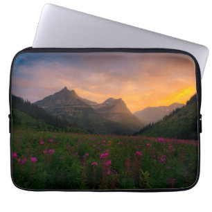 Funda Para Portátil Wildflowers del glaciar