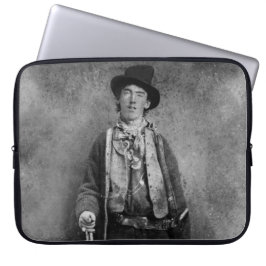 Funda Para Portátil William H. Bonney, Billy Kid Old West Outlaw Lapto