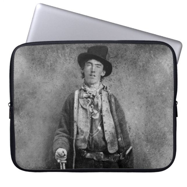 Funda Para Portátil William H. Bonney, Billy Kid Old West Outlaw Lapto (Frente)