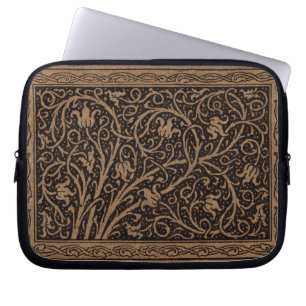 Funda Para Portátil William Morris Campion Cuero Trabajado Damasco