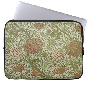Funda Para Portátil William Morris Cray Sage Flor de Floral Botánico