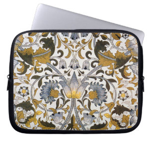 Funda Para Portátil William Morris Flor floral Lodden