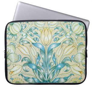 Funda Para Portátil William Morris Lily y Patrón de granadas