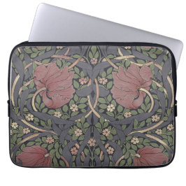 Funda Para Portátil William Morris Pimpernel Patrón de Vintage Laptop