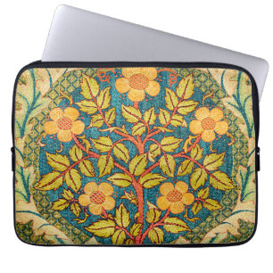 Funda Para Portátil William Morris Rosa Wreath: Arte y artesanía clási