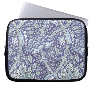 Funda Para Portátil William Morris Windrush flores azules florales
