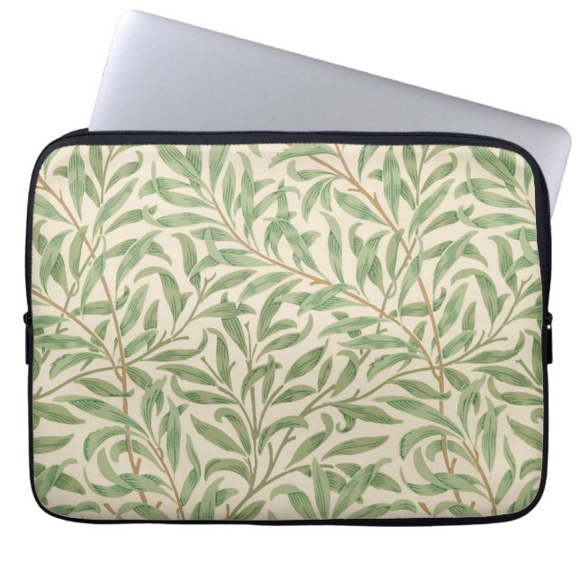 Funda Para Portátil Willow Bough (por William Morris) (Frente)