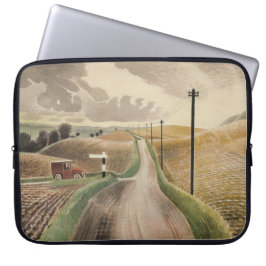 Funda Para Portátil Wiltshire Landscape (por Eric Ravilious)